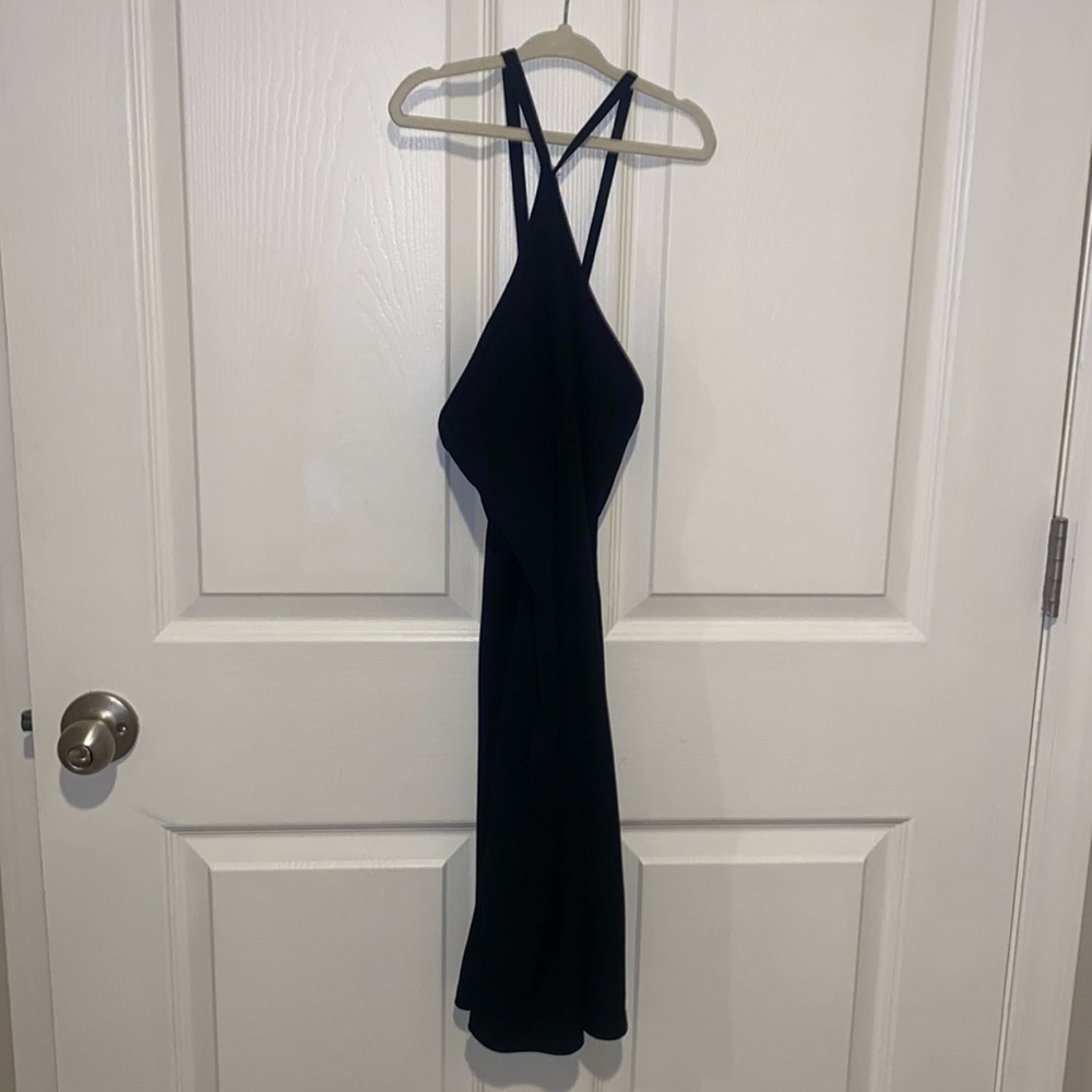 Pull and bear black dress